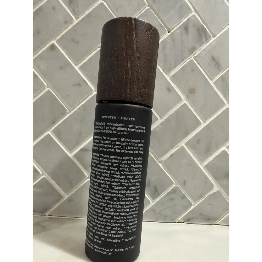 Caldera + Lab The Good | Men's Organic Moisturizing Face Serum for Dry,...